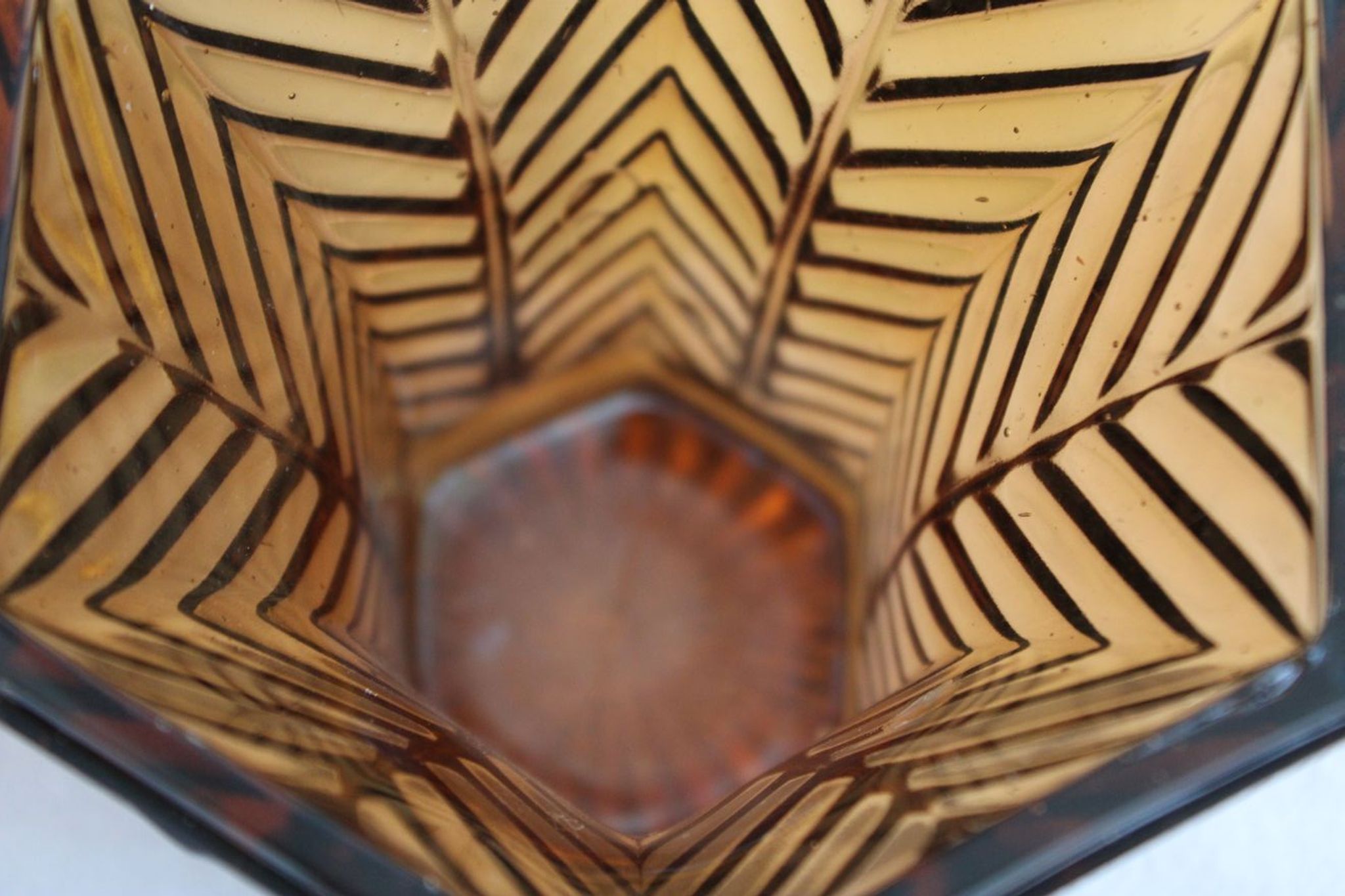 Vase en verre