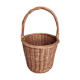 Vintage french cylindrical basket