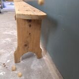 Wooden bench