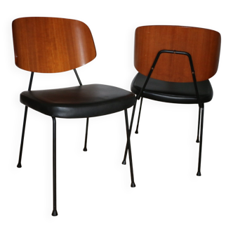 2 thonet chairs from around 1955