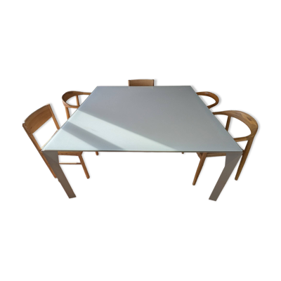 Table verre Bontempi