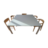 Table verre Bontempi
