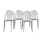 4 30s garden chairs