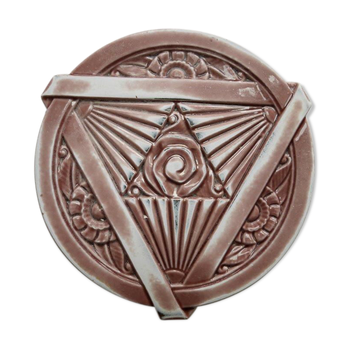 Purple cast iron underside