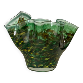 Blown glass vase 1970.