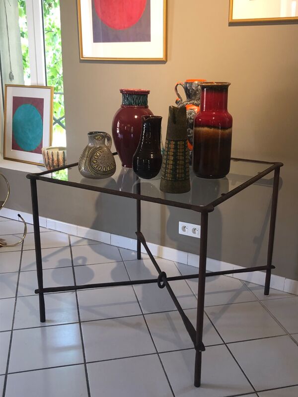 Table en fer battu, artisan provençal