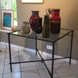 Beaten iron table