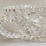 Saladier cristal ciselé vintage