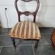 Louis Philippe style mahogany chair