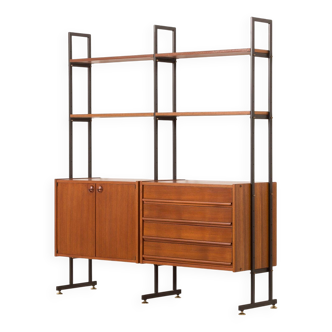 Italian vintage free standing wall unit or room divider by IMB , 1970s