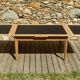 Splendide ancienne table scandinave à rallonges rénovée en chêne 2m58m