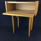 Bedside table 60s spindle feet