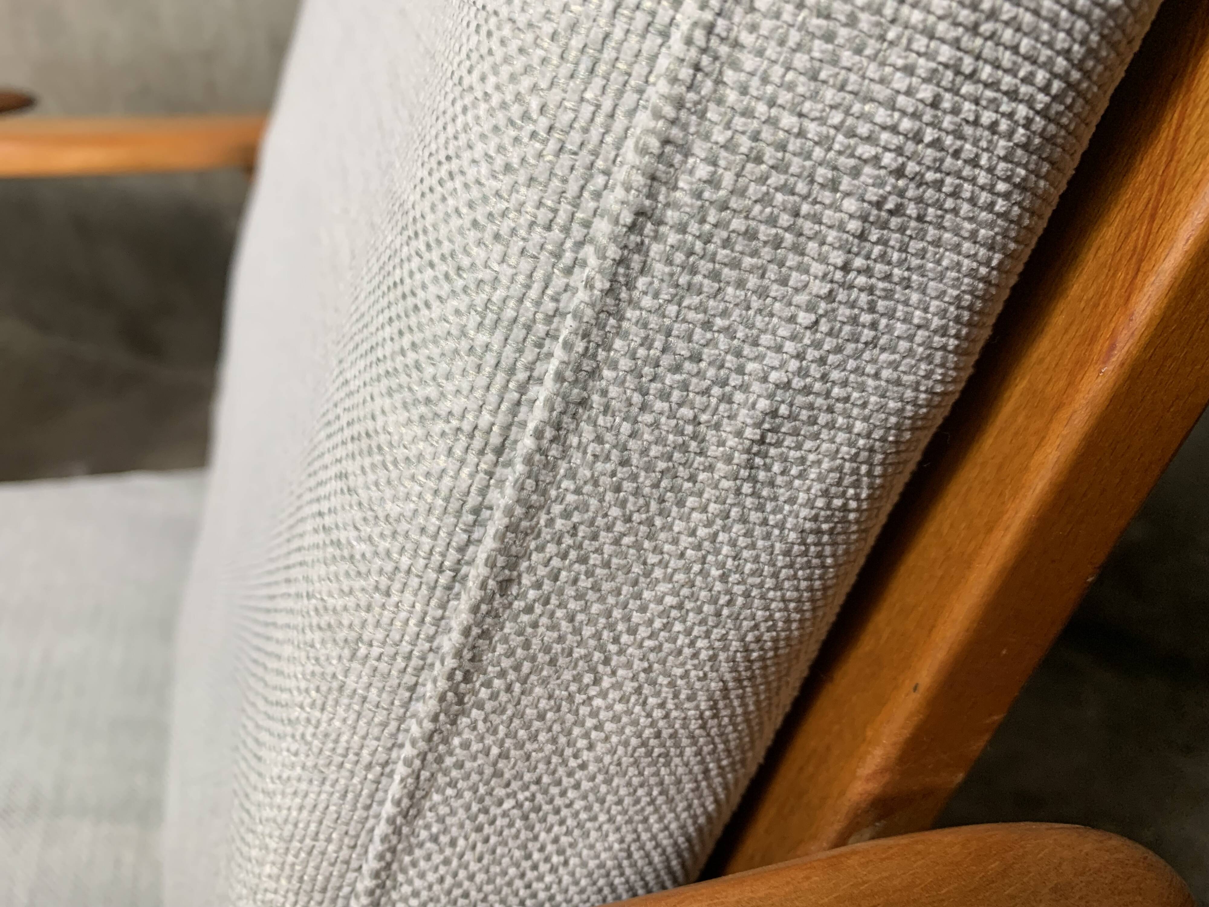 A pair of scandinavian lounge chairs from the 1960s