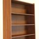 vintage bookcase with full on storage space.