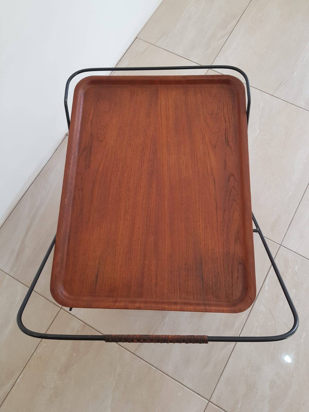 Mid-century modern, teak bar, Paul Nagel, Sweden, 1960s.