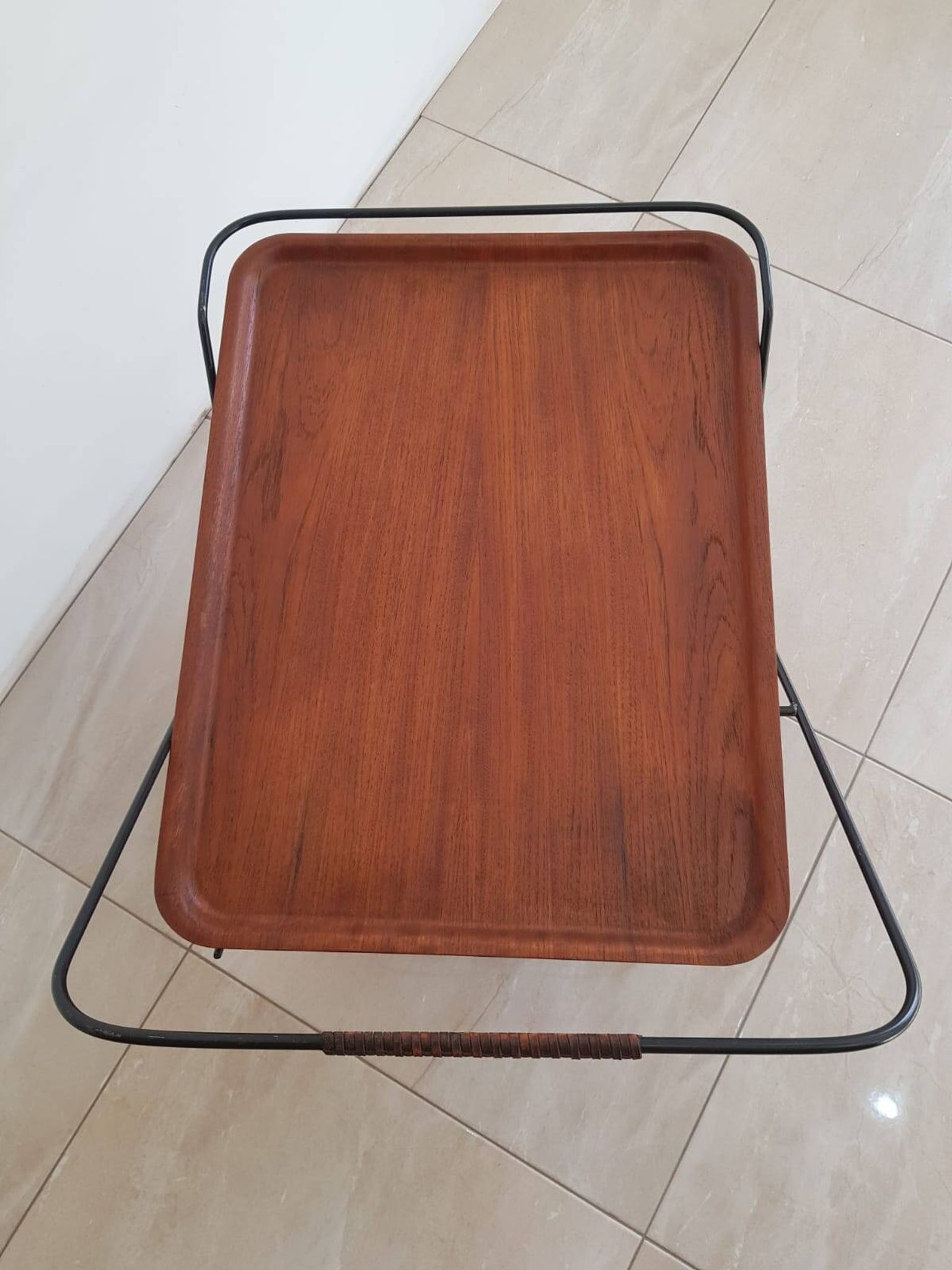 Mid-century modern, teak bar, Paul Nagel, Sweden, 1960s.