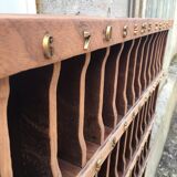 Hotel front desk shelf 1920