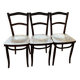 Chaises bistrot en trio