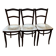 Chaises bistrot en trio