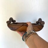 Olive wood dish
