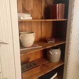 Petite armoire vitrine art déco