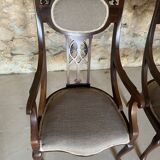 Bench and its two chairs