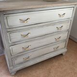 Old white patinated/cream dresser