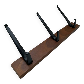 Wooden coat rack