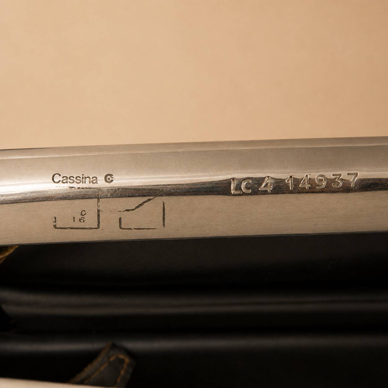 Chaise longue LC4 — Le Corbusier, Perriand for Cassina, Italy, 1970s