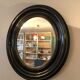 Old oval mirror 40x45cm
