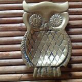 "Owl" trinket bowl in brass