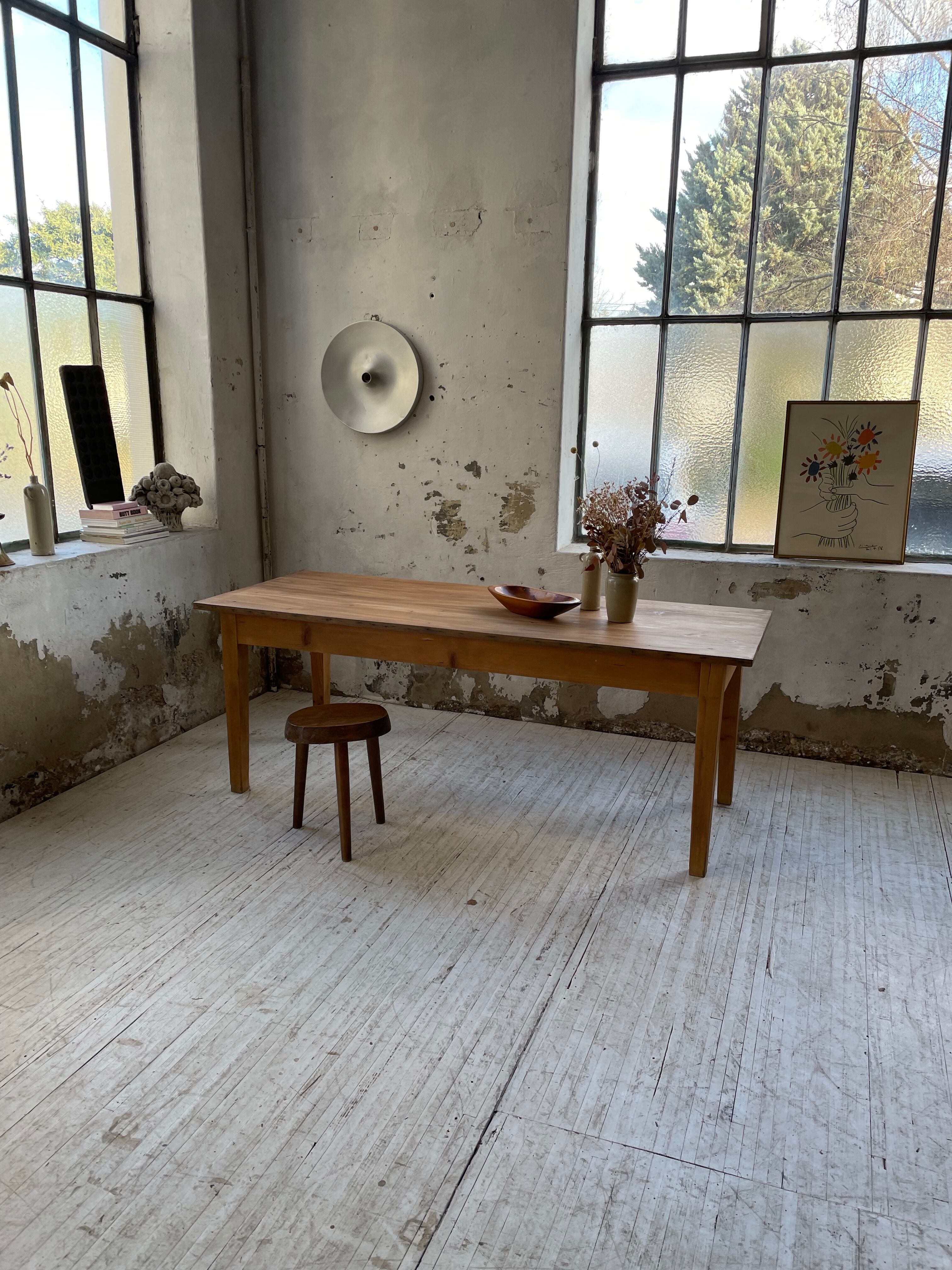 Farmhouse table 2m in pine