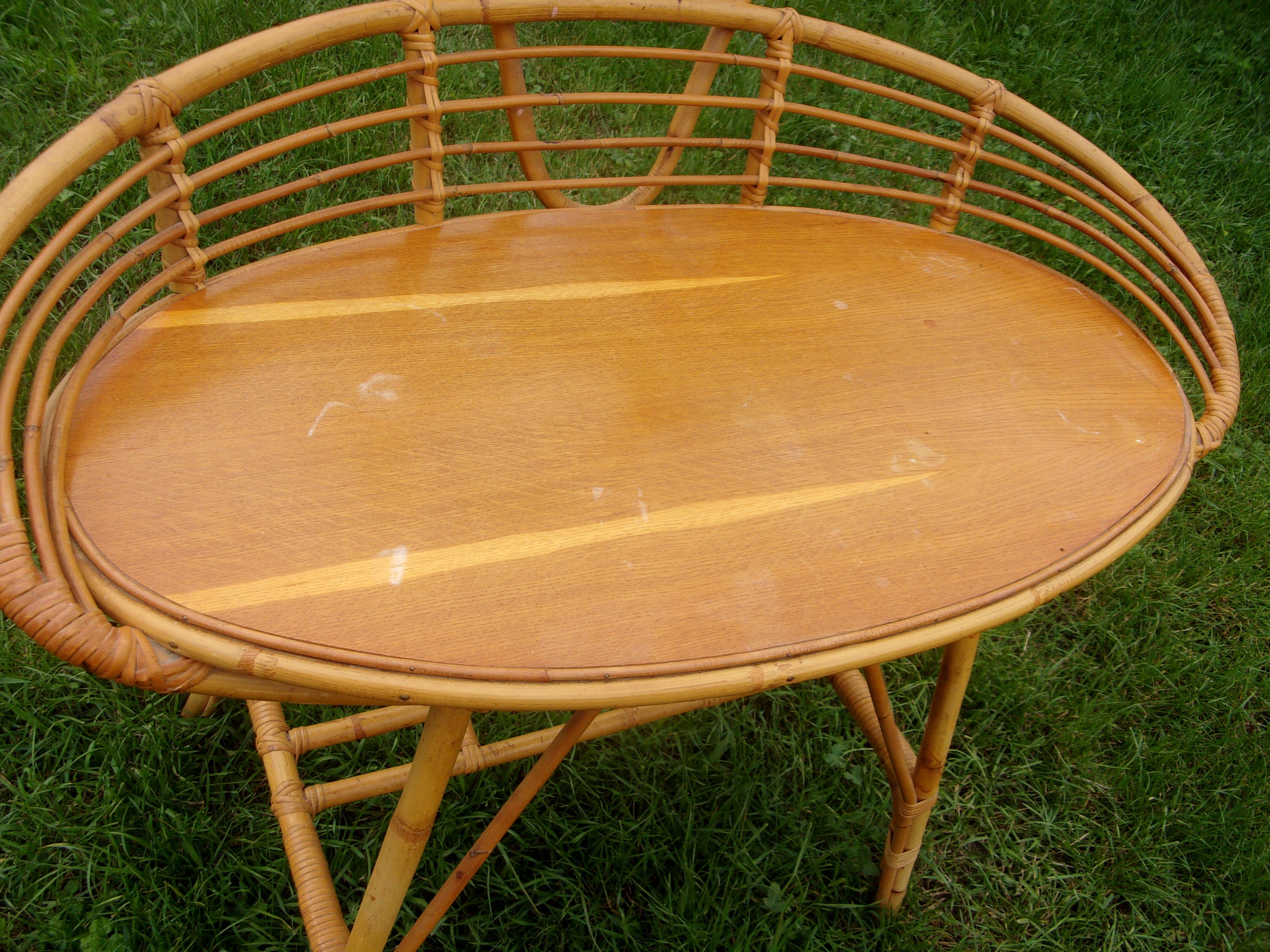 1960 adult rattan design hairdresser