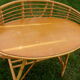 Coiffeuse design rotin 1960 1970 adulte