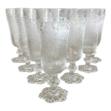 Vintage champagne flutes