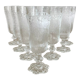 Vintage champagne flutes