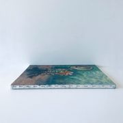 Oil on canvas campaign stage