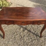 Louis XV-style mahogany desk