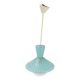 Diabolo-shaped glass chandelier