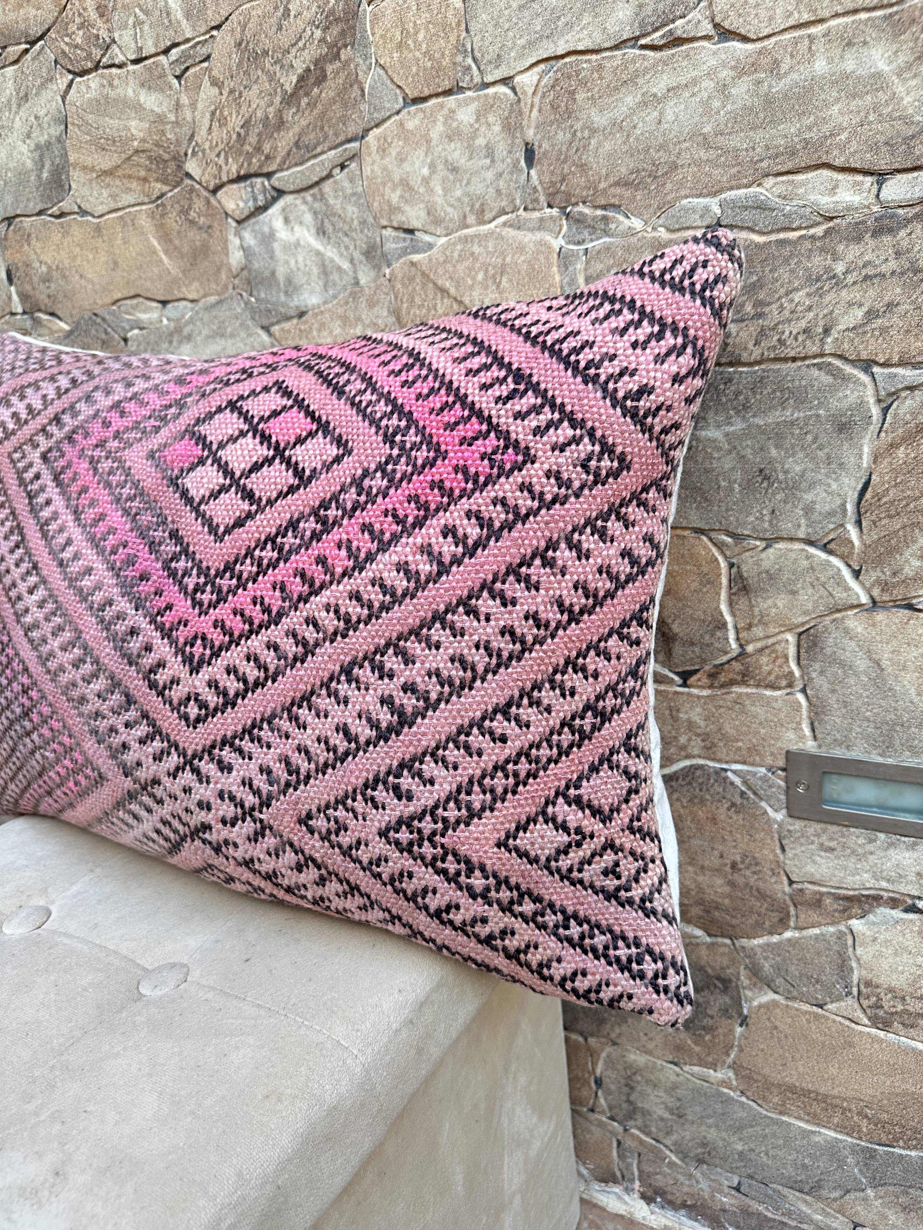 Housse de coussin marocain berbère vintage