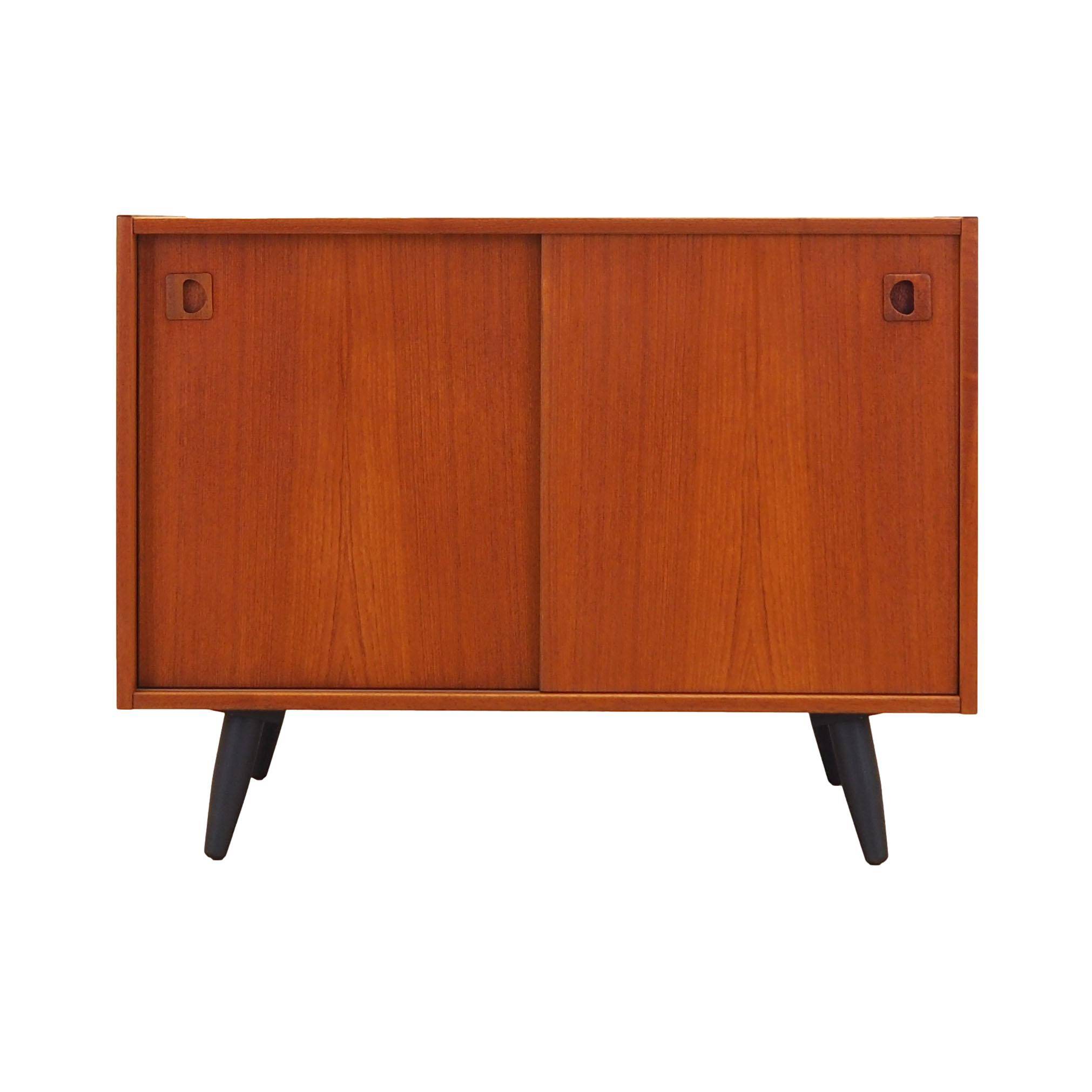 Teak cabinet, Danish design, 1970s, production: Denmark