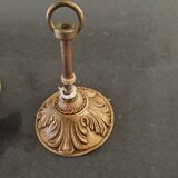 Brass chandelier