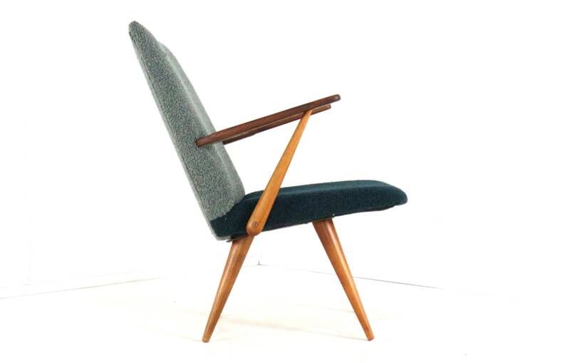 Fauteuil Akerblom bicolore - design scandinave - moderne du milieu du siècle