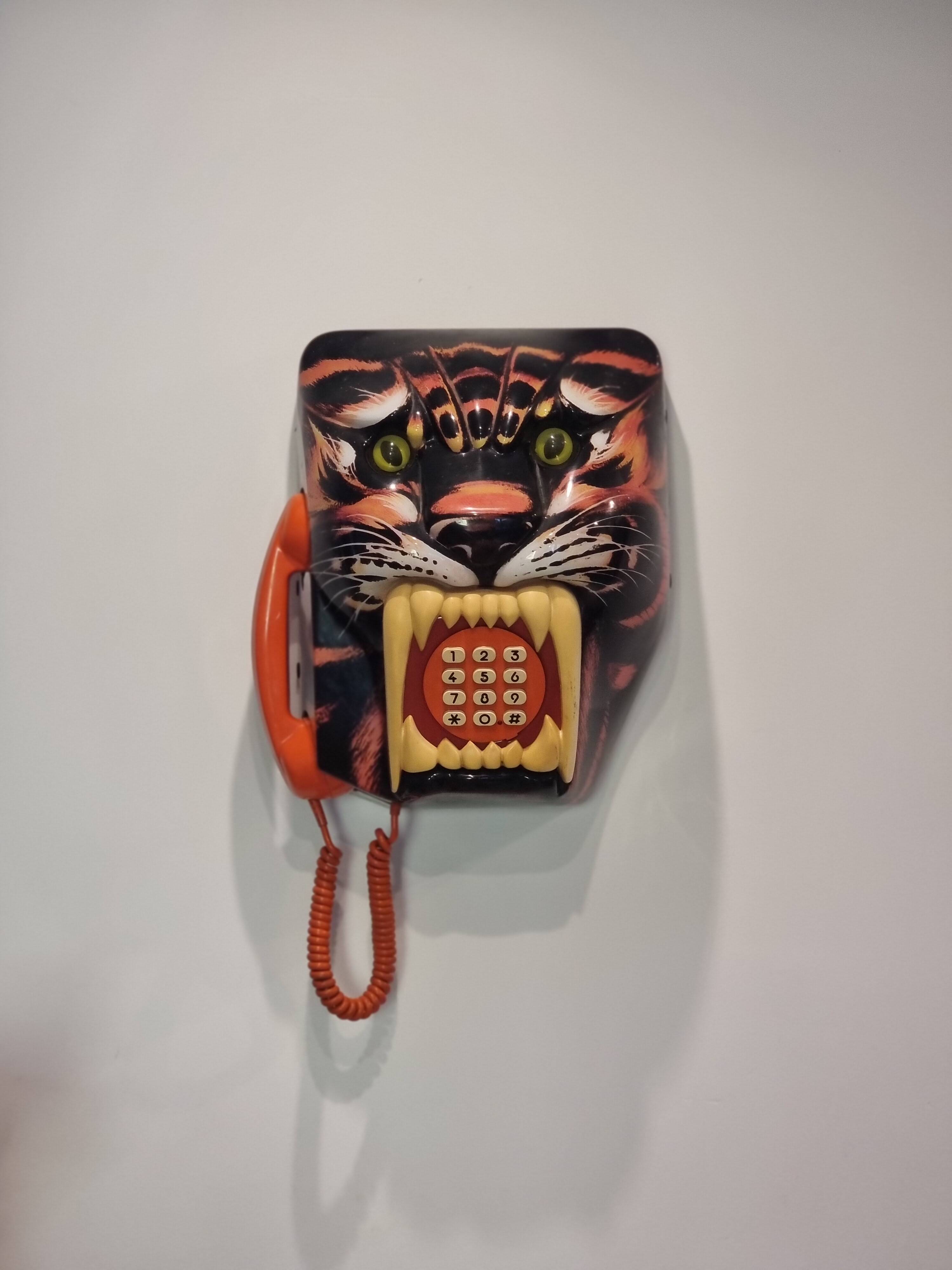 Silkscreened tiger phone unique model