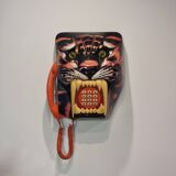 Téléphone tigre sérigraphié modèle unique