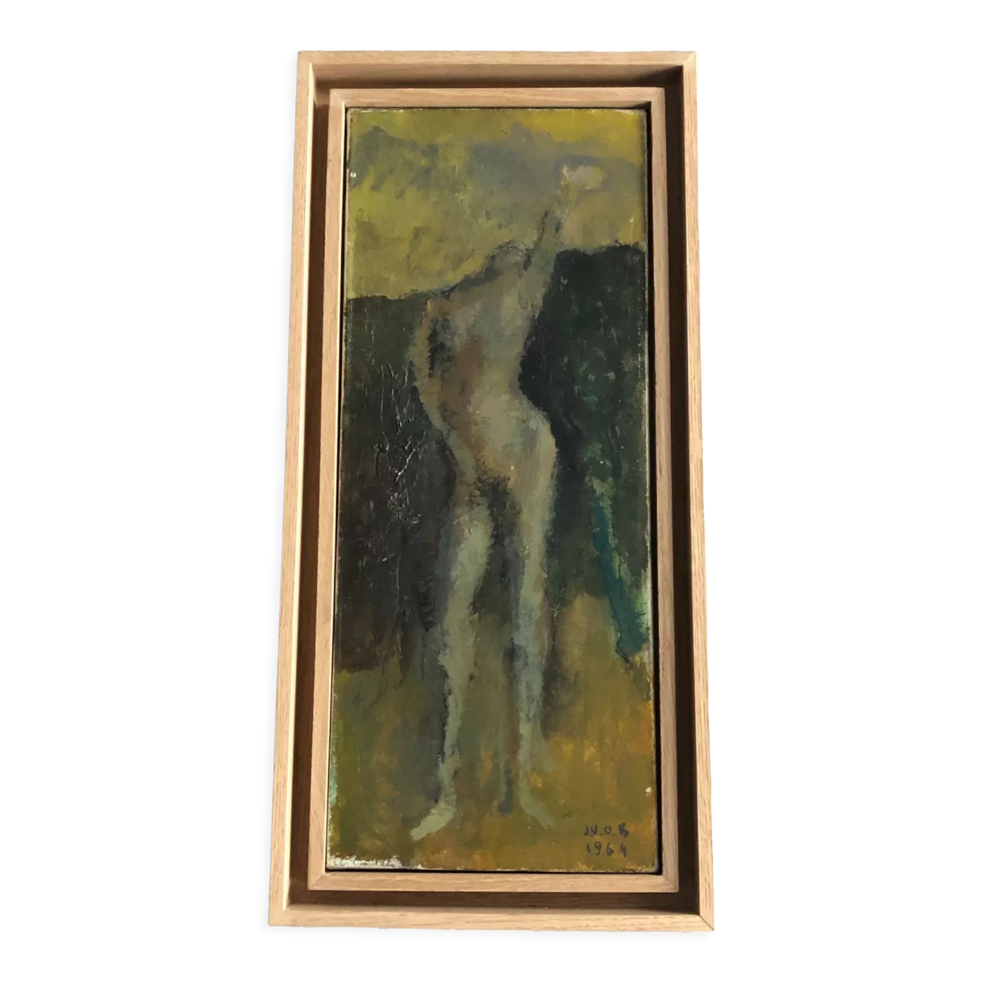 Oil on canvas signed Jacques Van Den Bussche