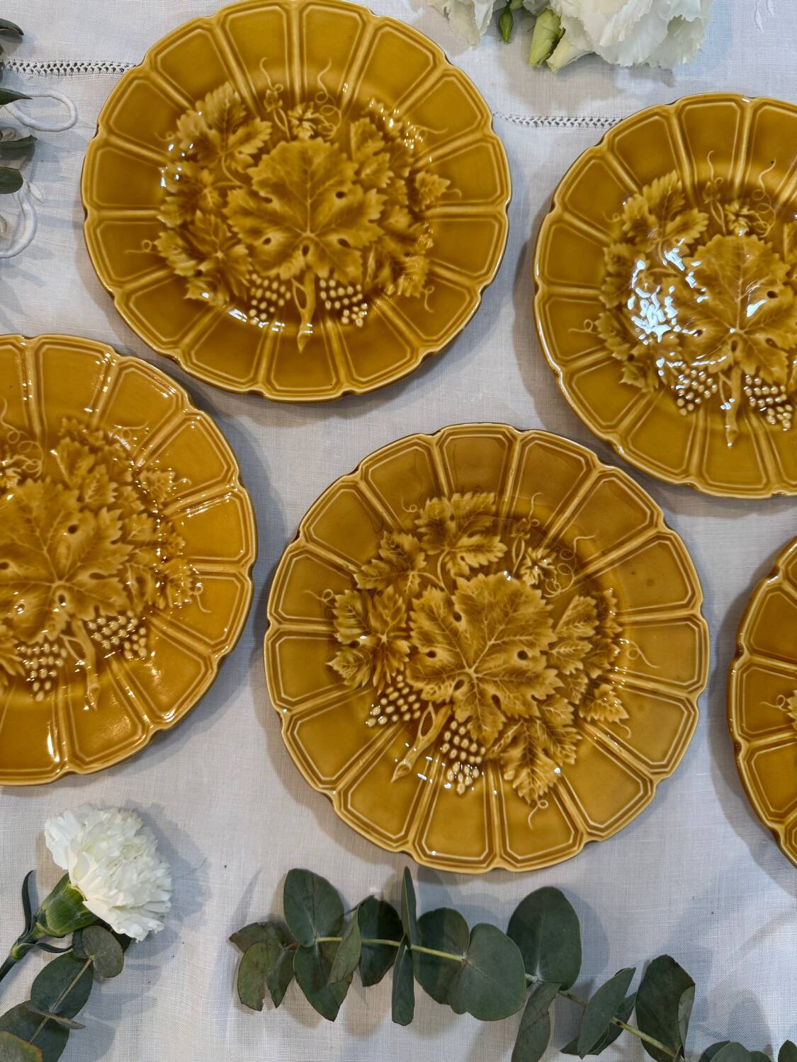 Assiettes desserts Sarreguemines