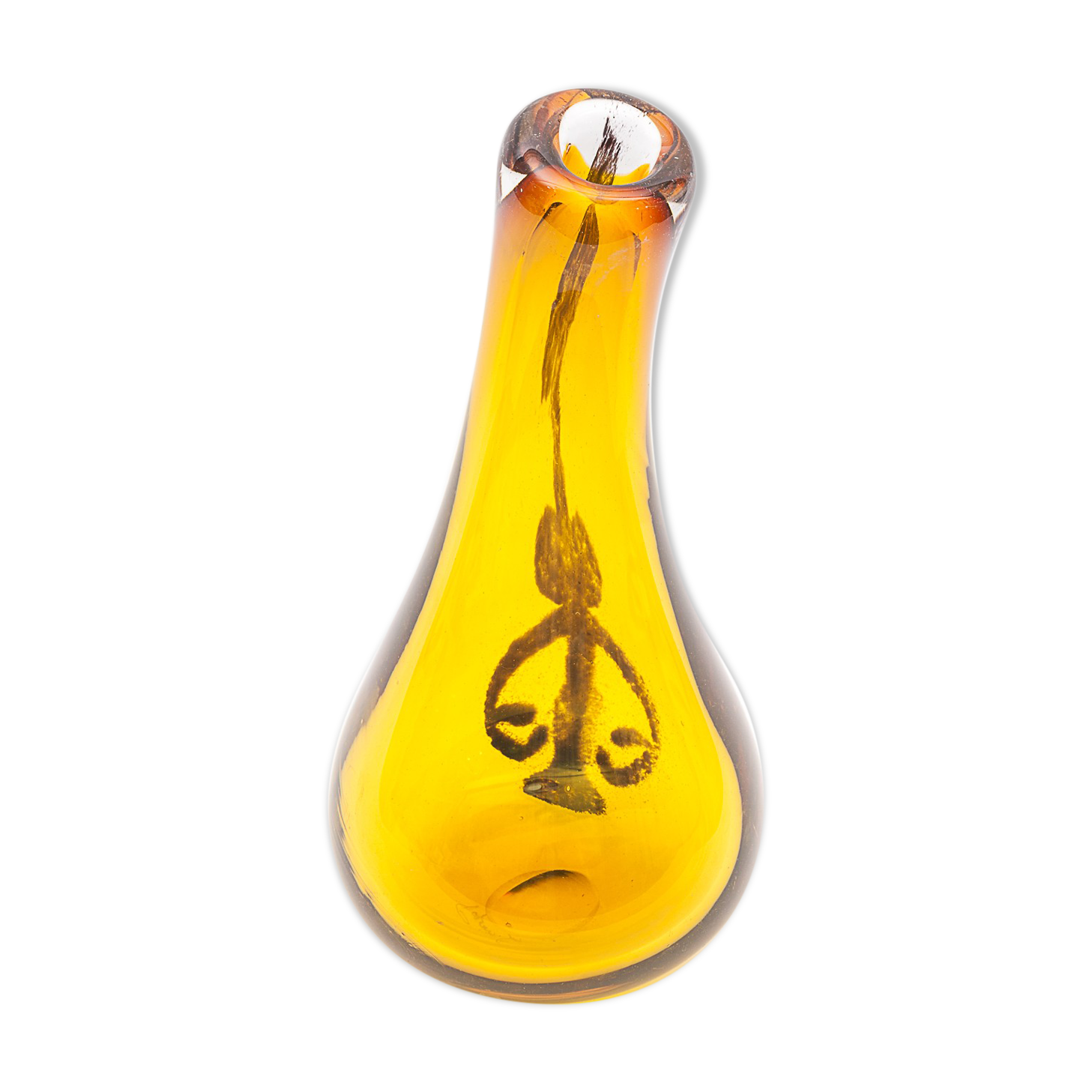 Yellow Murano Vase