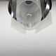 Mid-century Chrome & Murano Glass Chandelier, Italy