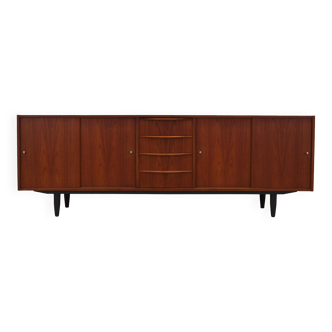 Buffet en teck, design danois, années 1970, production : Danemark